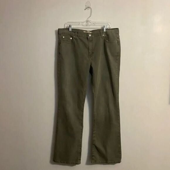 Levi's Denim - Levi's 515 Green 5 pocket bootcut jeans, size 16M